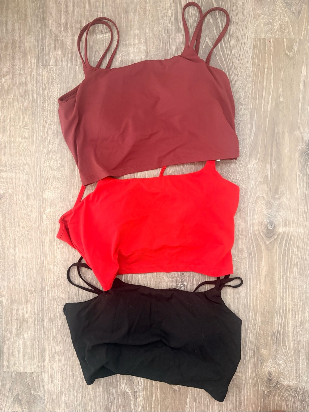 Halara Ultra Sculpt™ Double Straps Twisted Backless Cropped Yoga Tank Tops